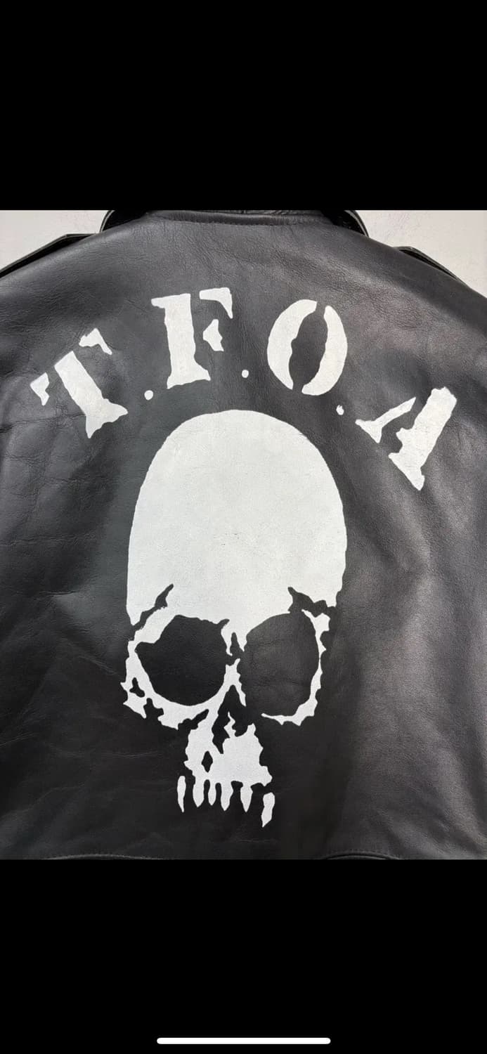 크로우즈 워스트 무장전선 가죽라이더 자켓 H1803 상품이미지8