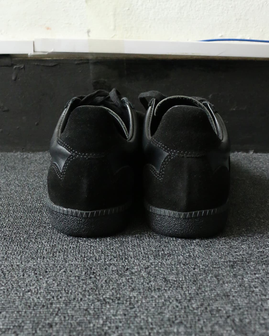 라드 뮤지션 블랙 레더 스니커즈 상품이미지8