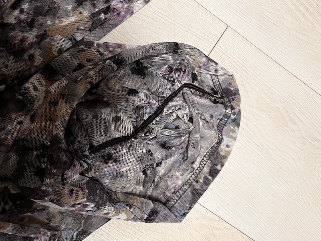 스컬프터 플라워 시스루 레깅스 팬츠 상품이미지3