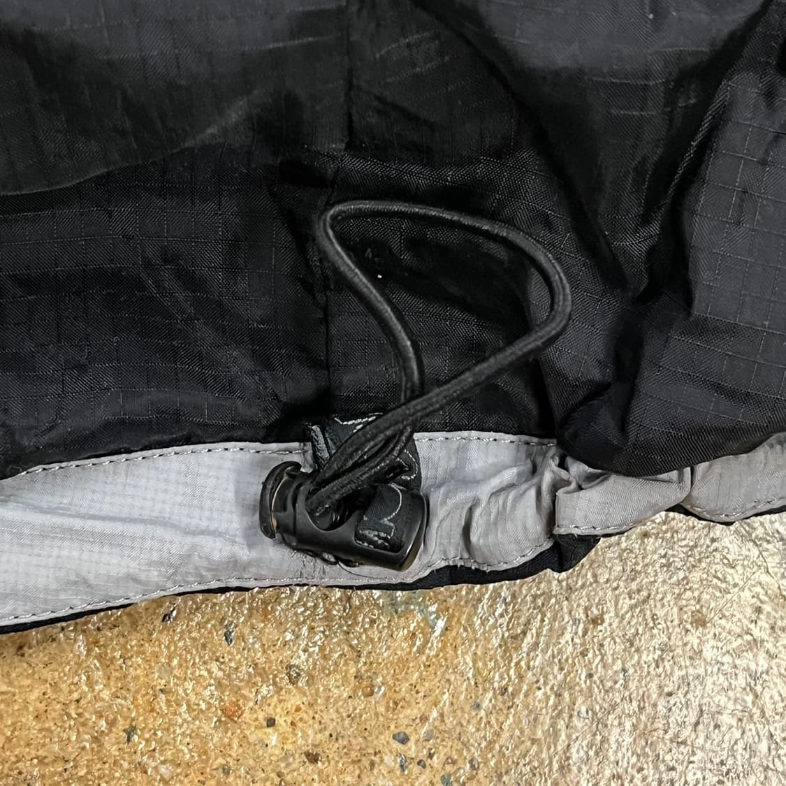 [정품/L] 몬츄라 노란색 검정색 바람막이 자켓 b14 상품이미지8