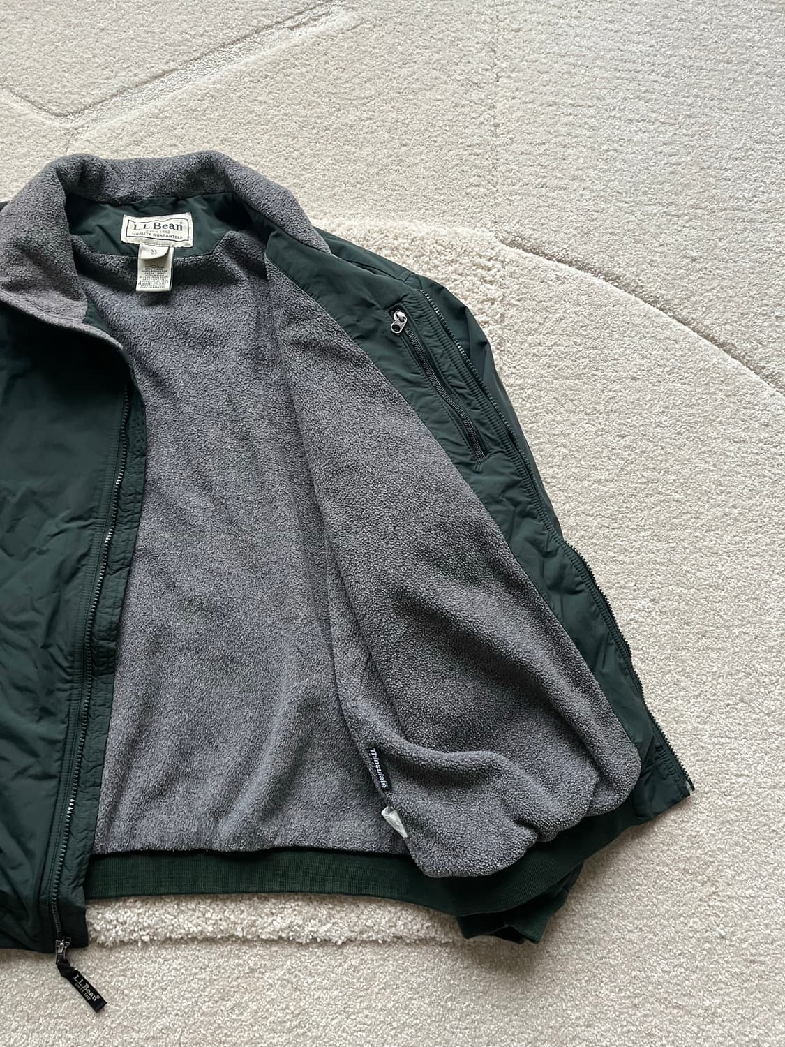 90s 엘엘빈 인슐레이티드 플리스 라이닝 자켓 (105) 상품이미지7