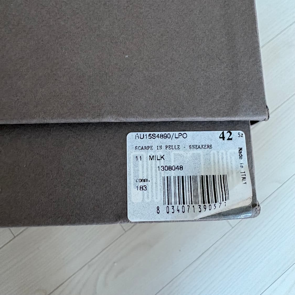 릭오웬스 라몬즈 하이 밀크 lpo 42 상품이미지6