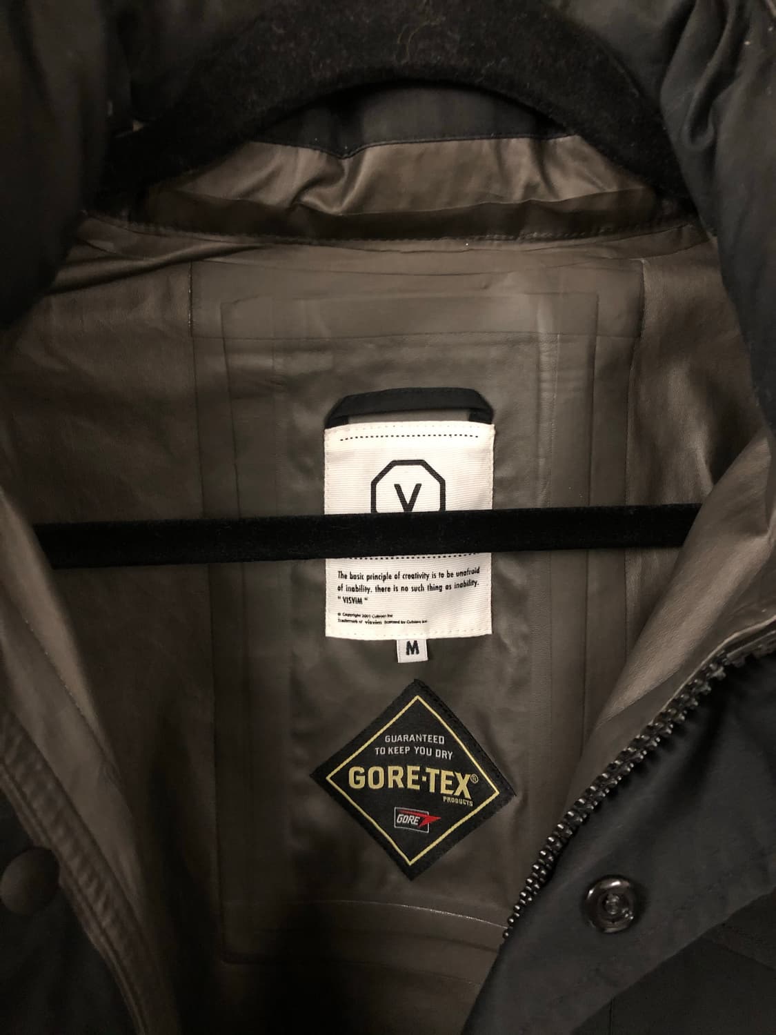 Visvim 고어텍스 필드자켓 m 상품이미지6