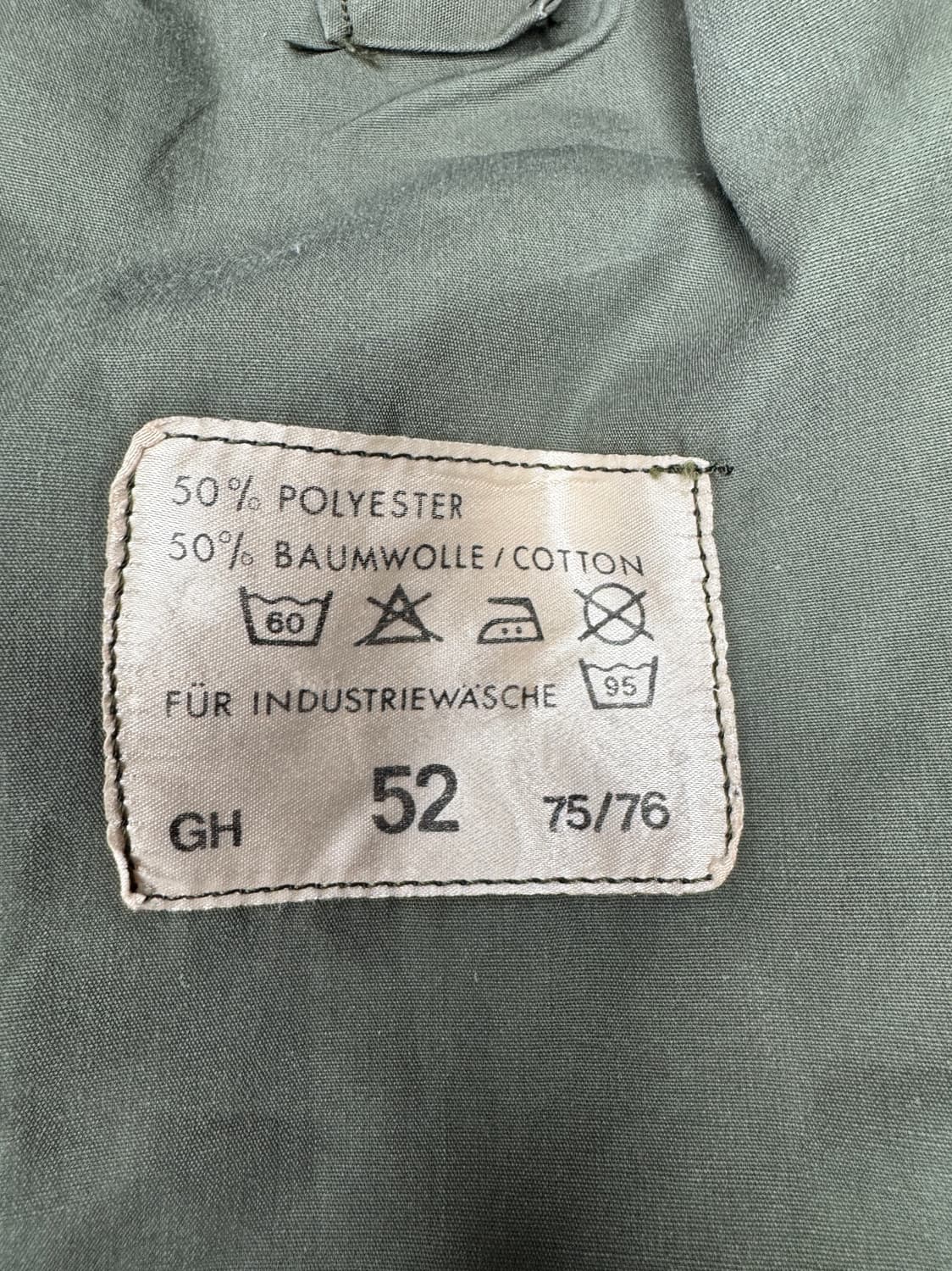 빈티지 70s 스위스군 SWISS ARMY 마운틴 필드자켓 52 상품이미지6