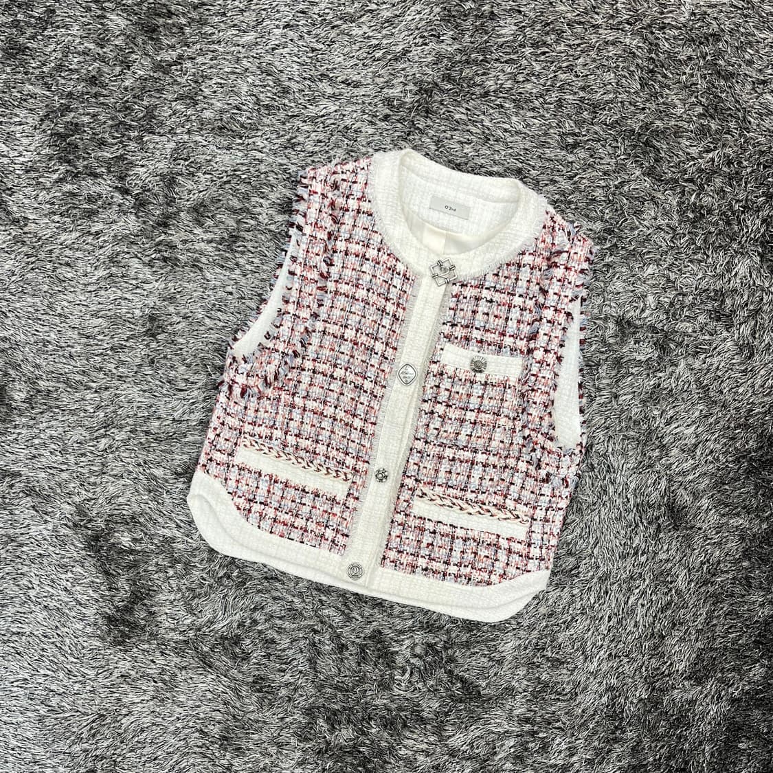 오즈세컨 여성 트위드 베스트 (76) 상품이미지1