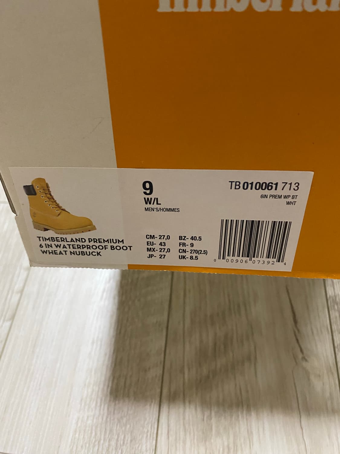 팀버랜드 프리미엄 6인치 워커 부츠 270 상품이미지8