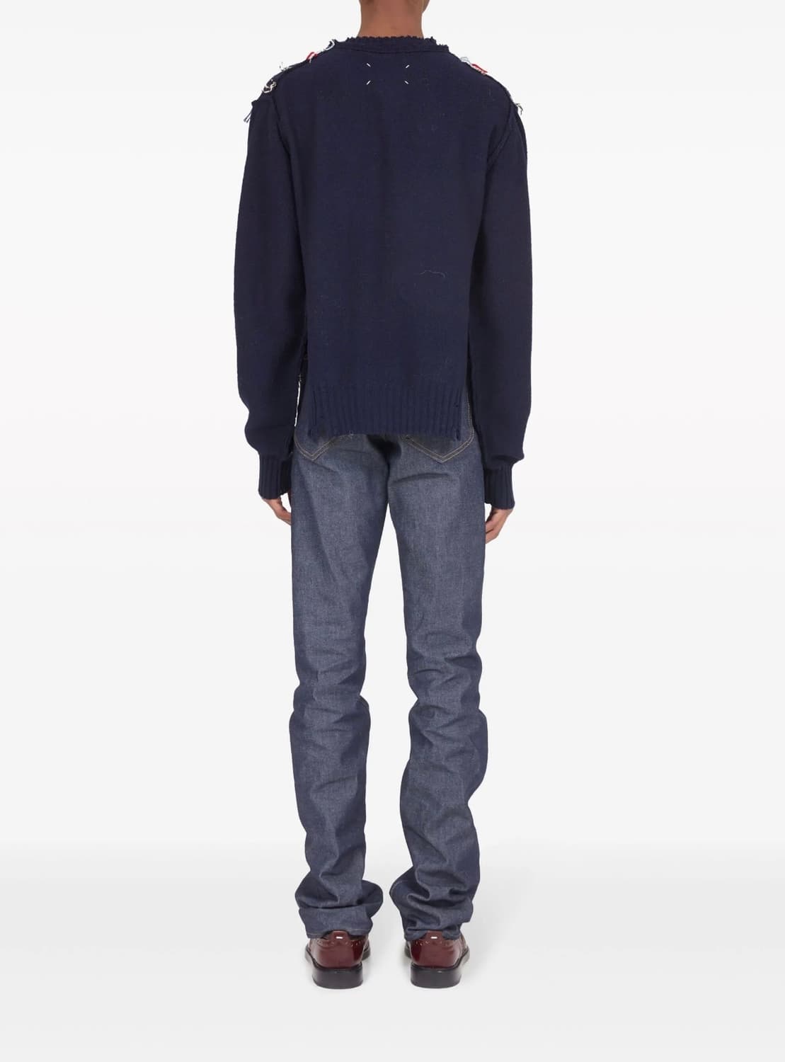 Maison Margiela  디스트로이드 아가일 니트 M 상품이미지3