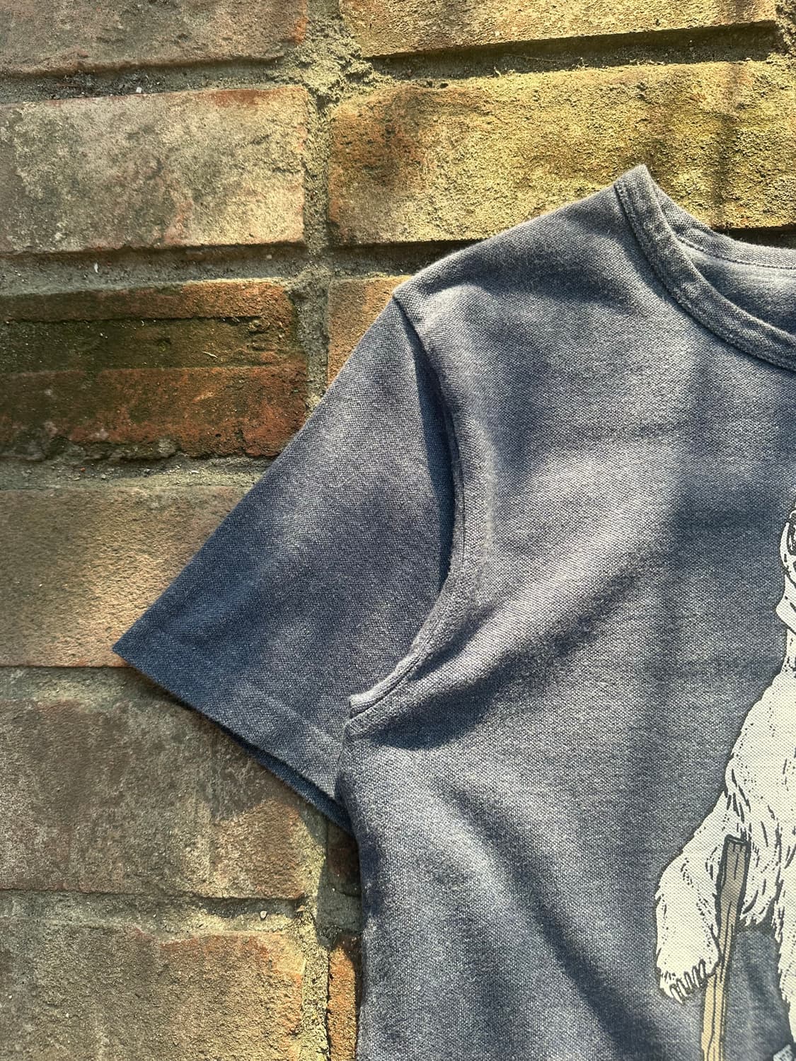 Go slow caravan bear logo material T 상품이미지5