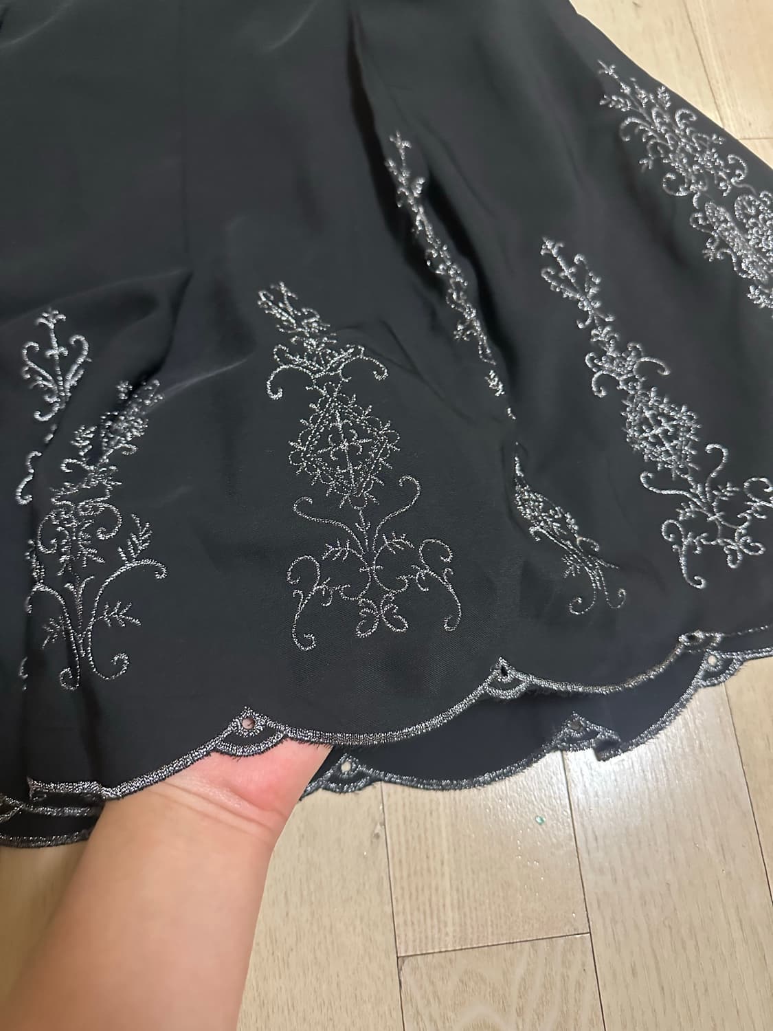 공겜 여주깔 고딕 스커트 상품이미지2