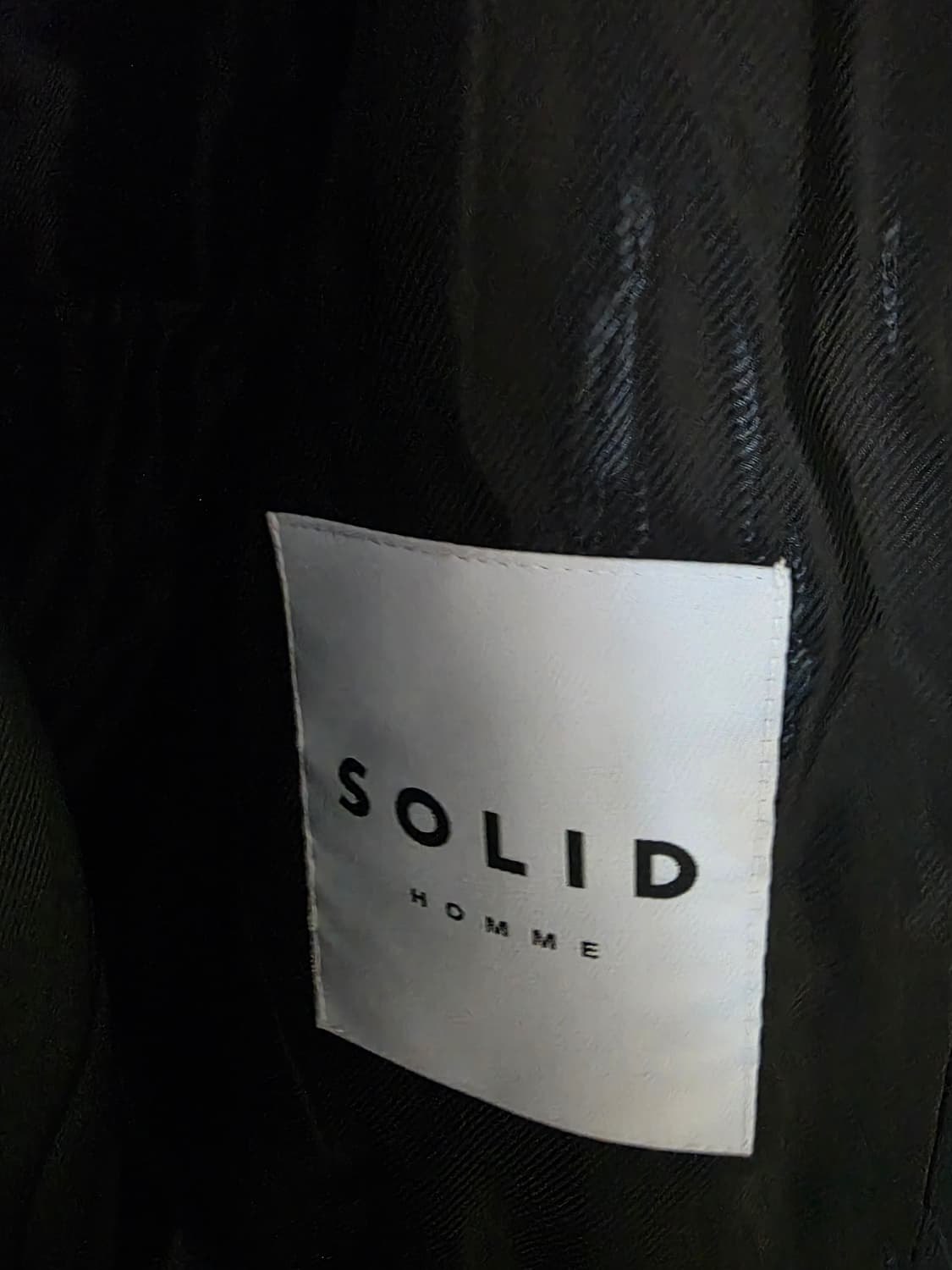 솔리드옴므 울 자켓 52사이즈 상품이미지4