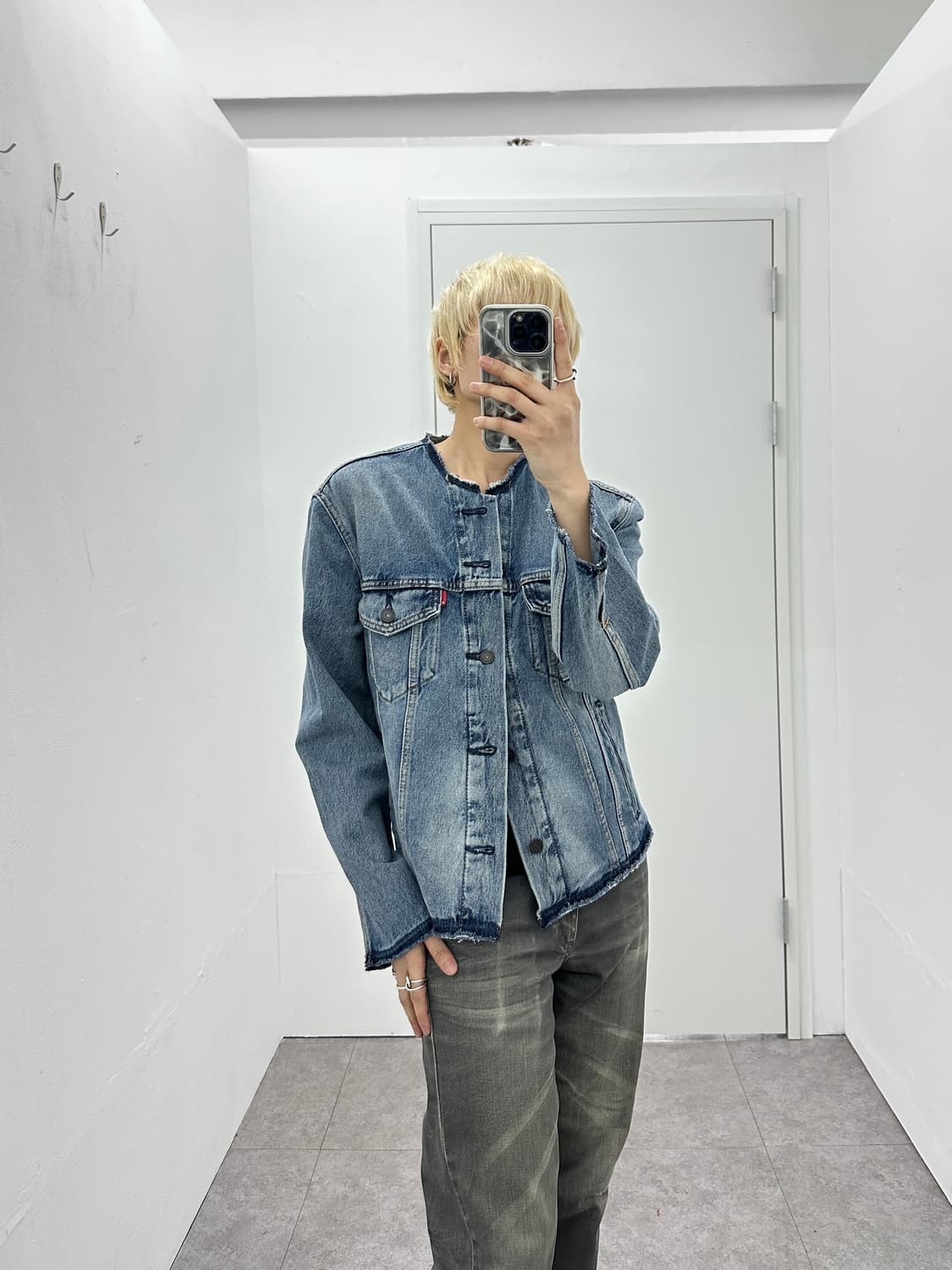 Levi’s Premium Big E Type III Cut-Off De 상품이미지2