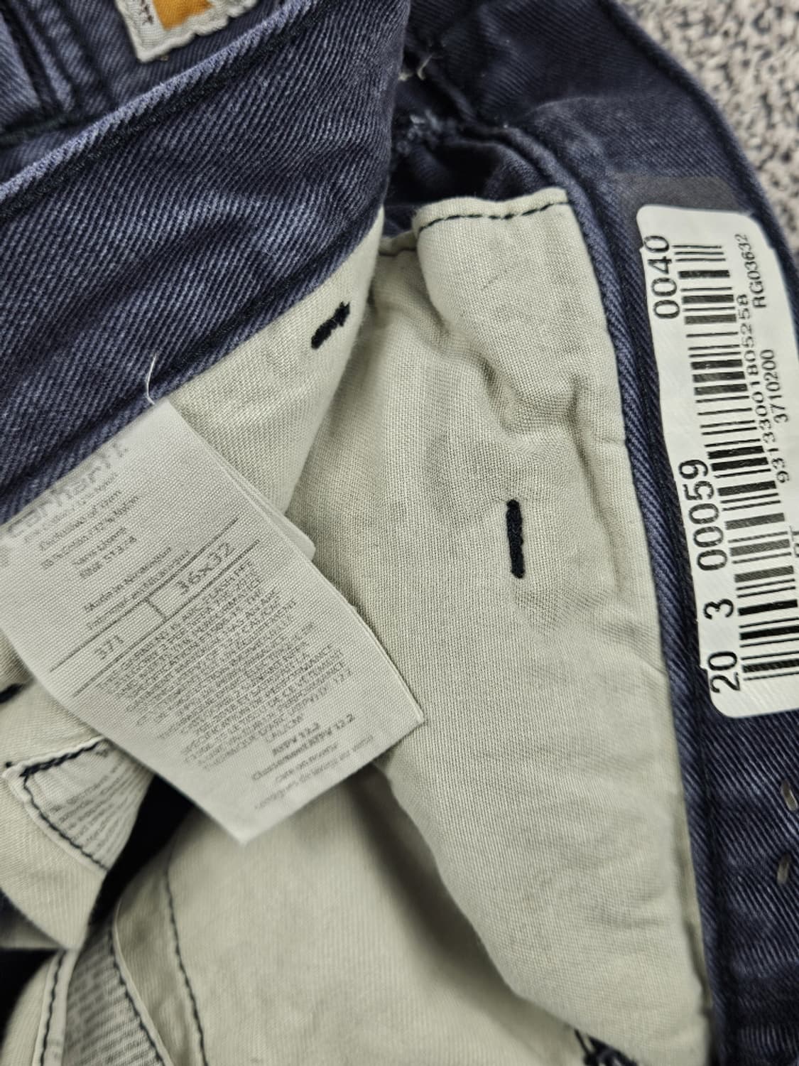 칼하트 패치드 리페어 커스텀 워크팬츠 ( 36 X 32 ) / 9981 상품이미지7