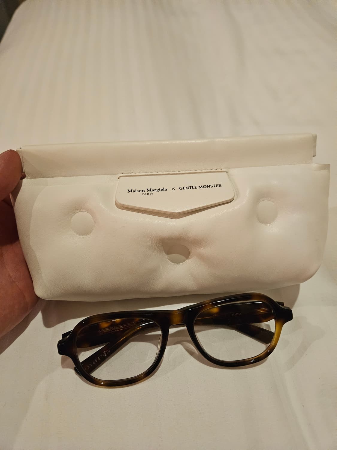 젠틀몬스터 x 메종 마르지엘라 MM113 톨토이즈쉘 클리어 상품이미지1