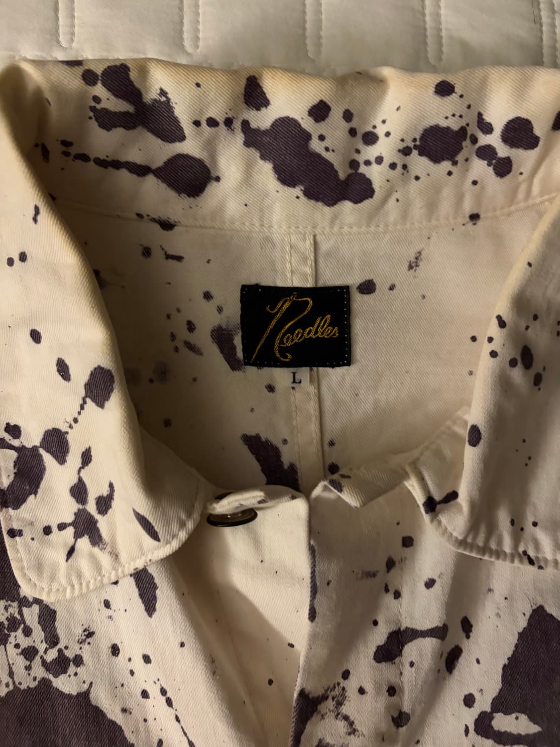 [L] 니들스 D.N. Paint Splatter Coverall 상품이미지4