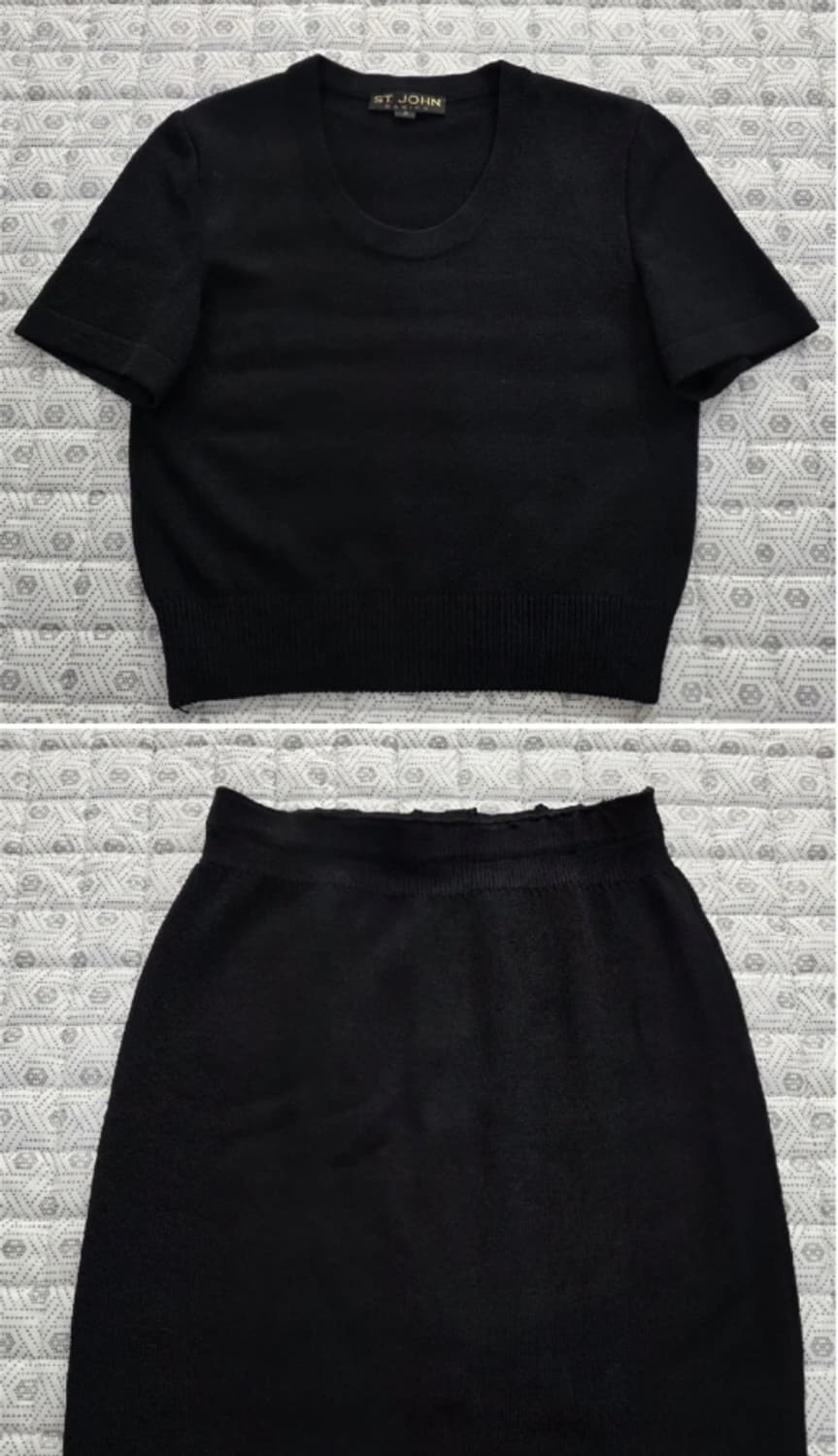 (새상품급) St. John 세인트존 니트 상하의 세트 55 상품이미지2