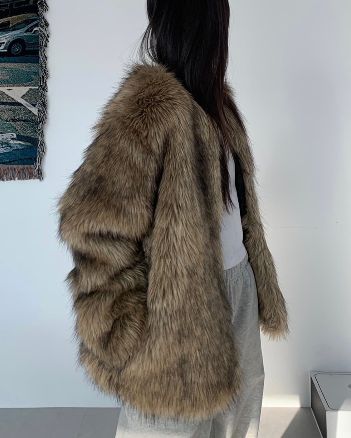 샵오르 퍼 자켓 상품이미지5