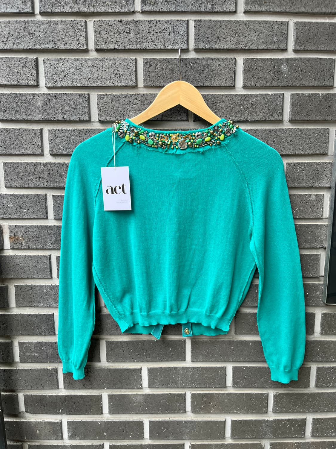 Moschino 모스키노 비디드 칼라 가디건 상품이미지8