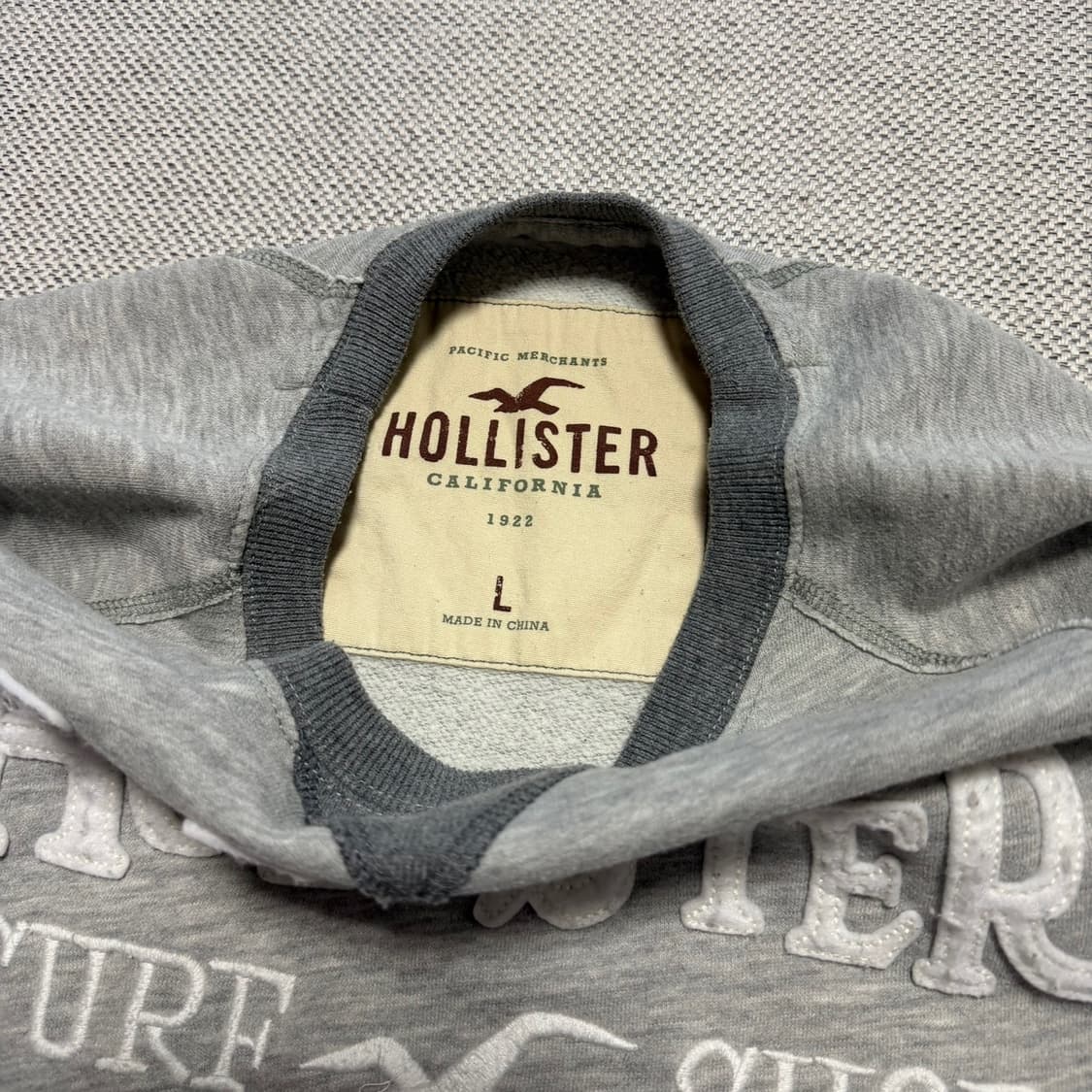 홀리스터 로고 맨투맨 상품이미지2