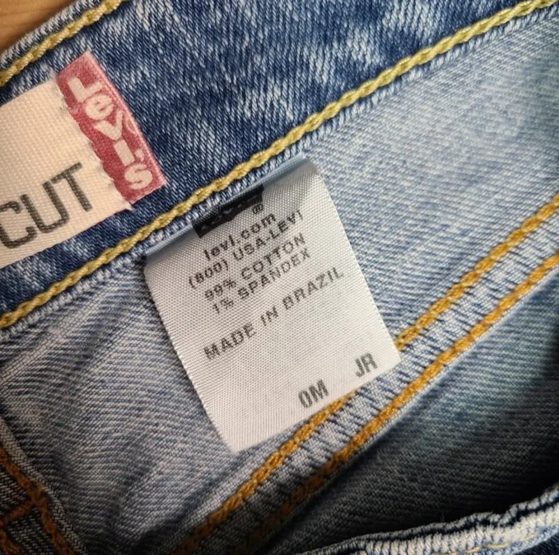 리바이스 518 슈퍼로우 부츠컷 여성 청바지 상품이미지8