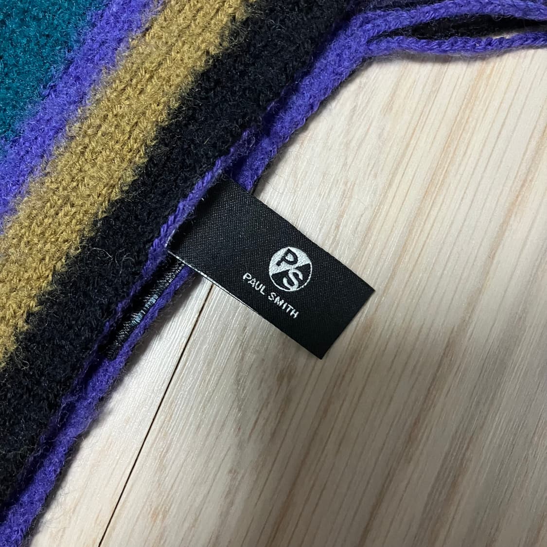 폴스미스 멀티컬러 양면 울 머플러 상품이미지4