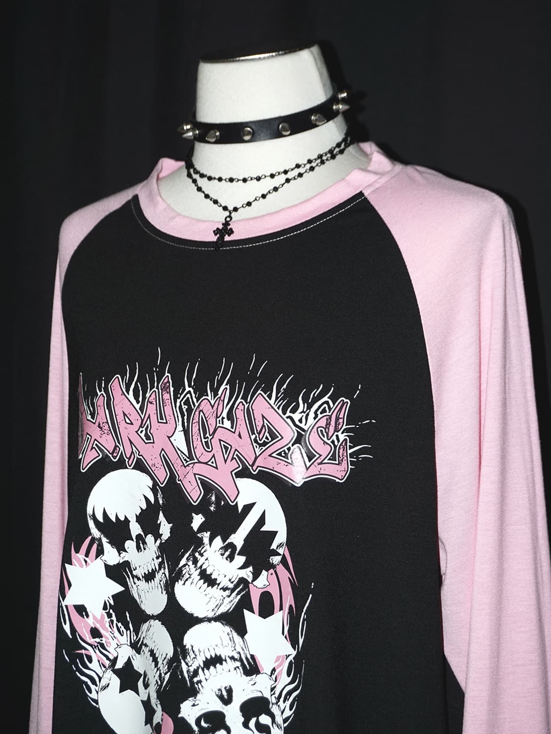 metal skull graphic t  상품이미지3