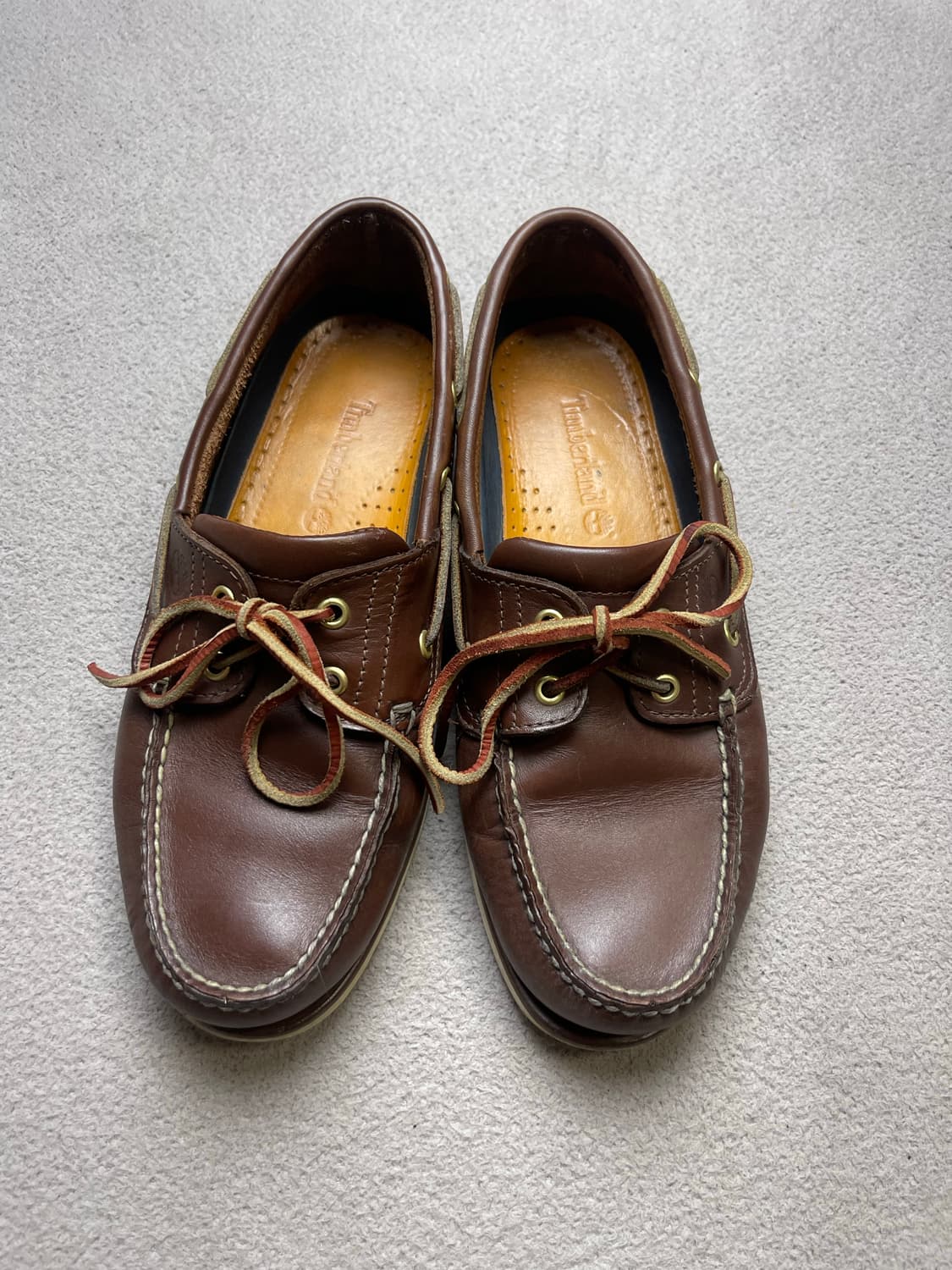 [9.5] 팀버랜드 2아이 클래식 보트 슈즈 버건디 -275 상품이미지2