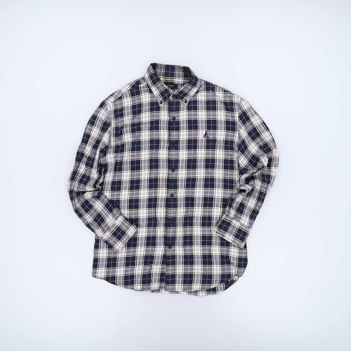 100 빈폴 체크 셔츠 0401H1 상품이미지1