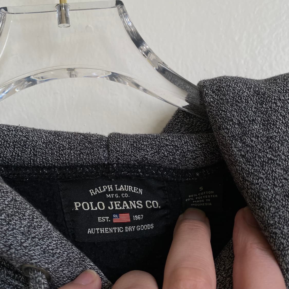 🌊Polo jeans stencil hoodie 상품이미지8