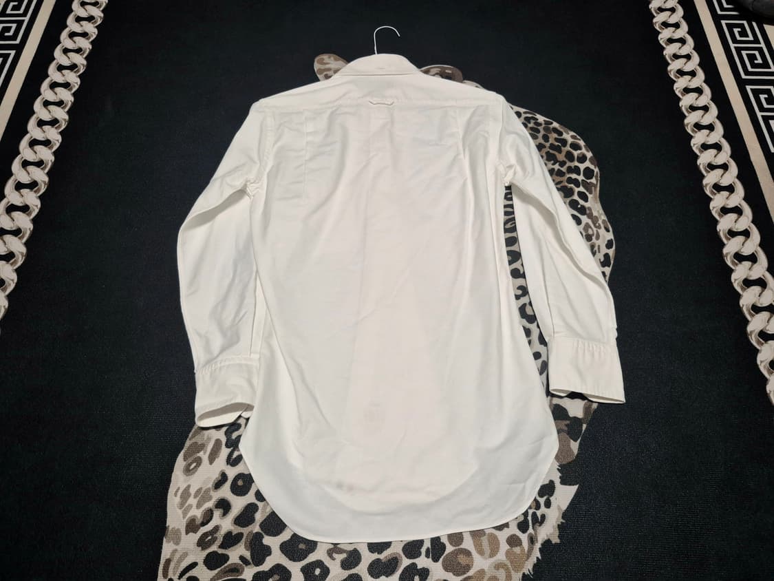 톰브라운 화이트 옥스포드 버튼다운 셔츠 여성용 상품이미지6