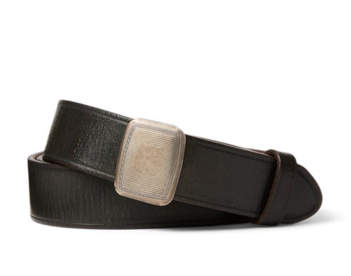 rrl 더블알엘 빈센스 벨트 블랙 상품이미지1