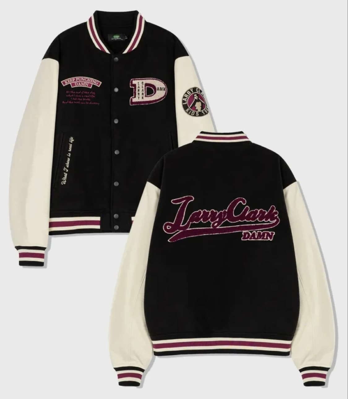 래리클락 바시티 자켓 상품이미지1