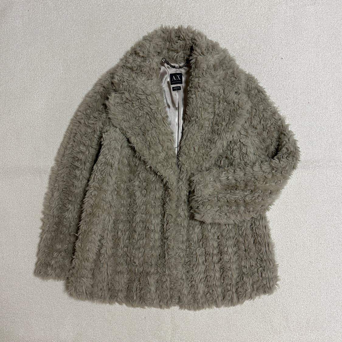 A|X 아르마니 익스체인지 퍼 코트 상품이미지1