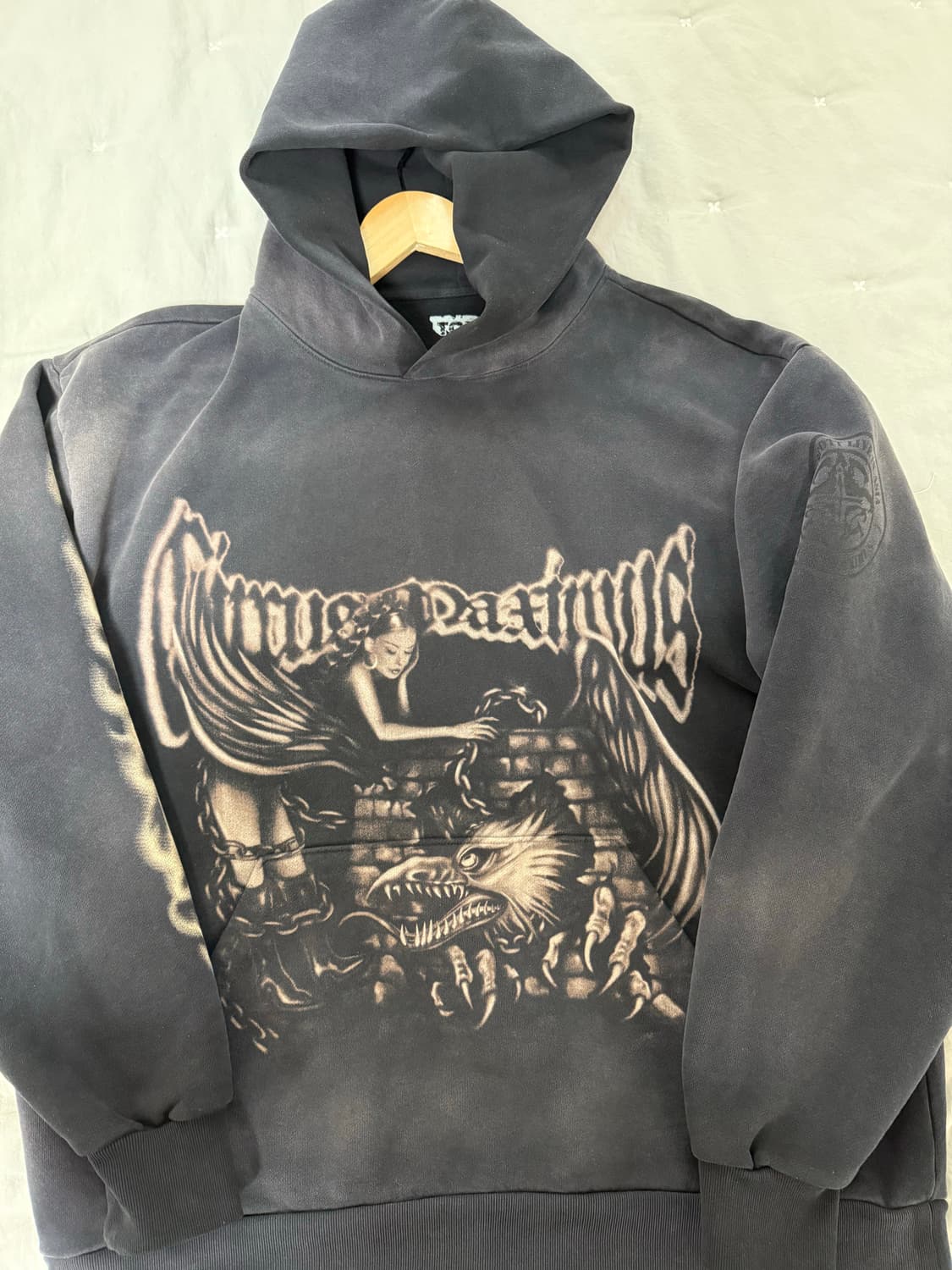 [XL]트래비스스캇 머천 스프레이 후드 상품이미지1