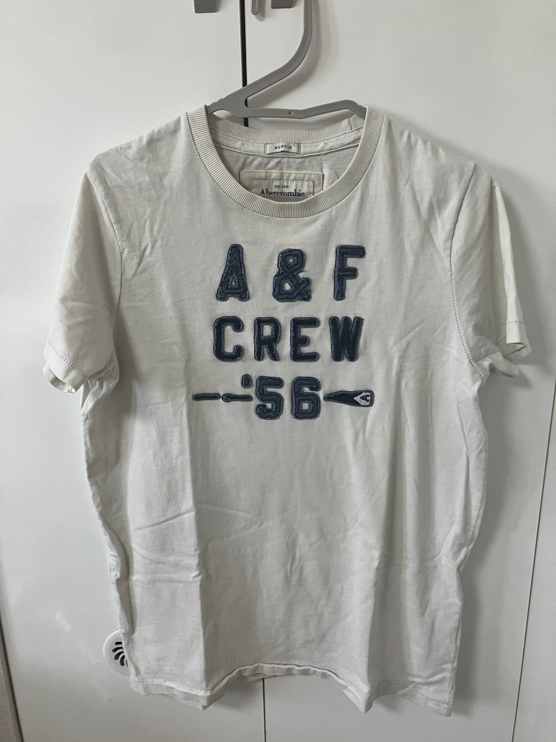 Abecrombie&Fitch 아베크롬비 슬림핏 머슬핏 반팔 빈티지 상품이미지2