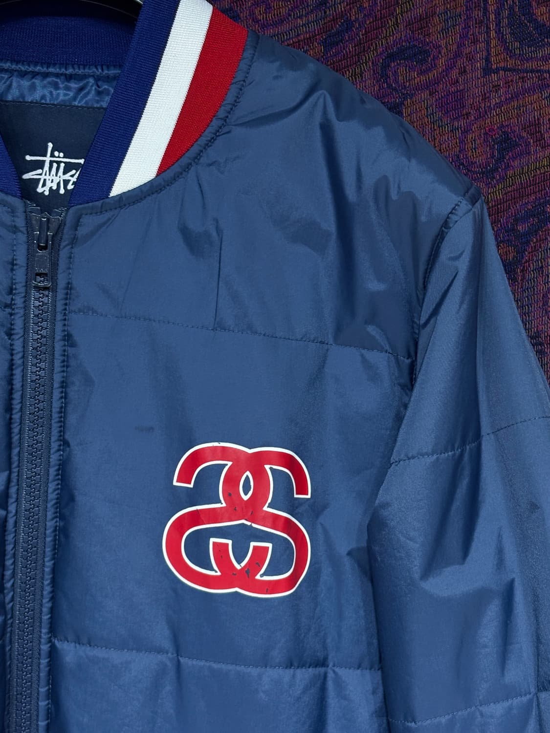 스투시 네이비점퍼  상품이미지4