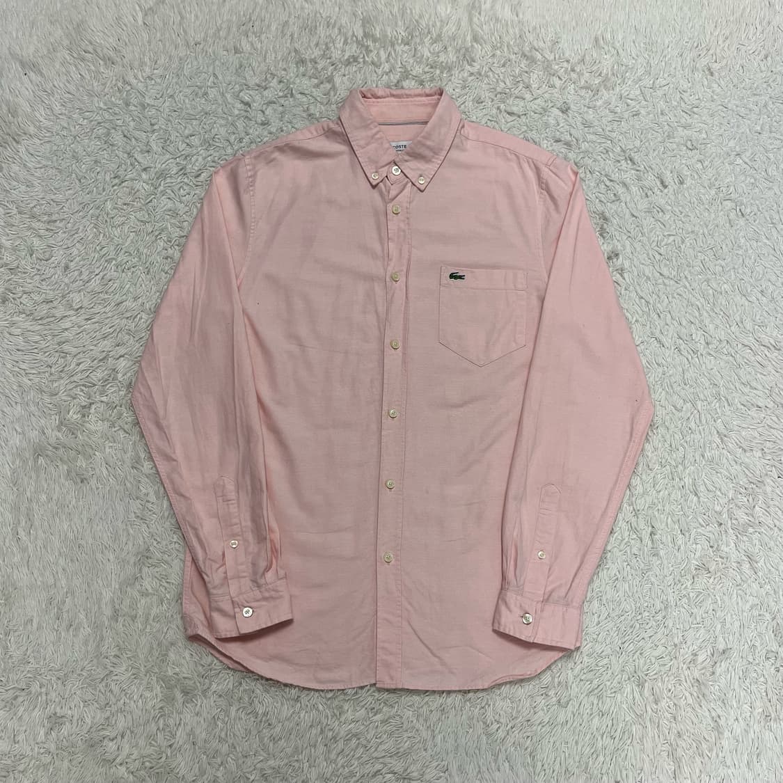 Lacoste pink shirt 상품이미지4