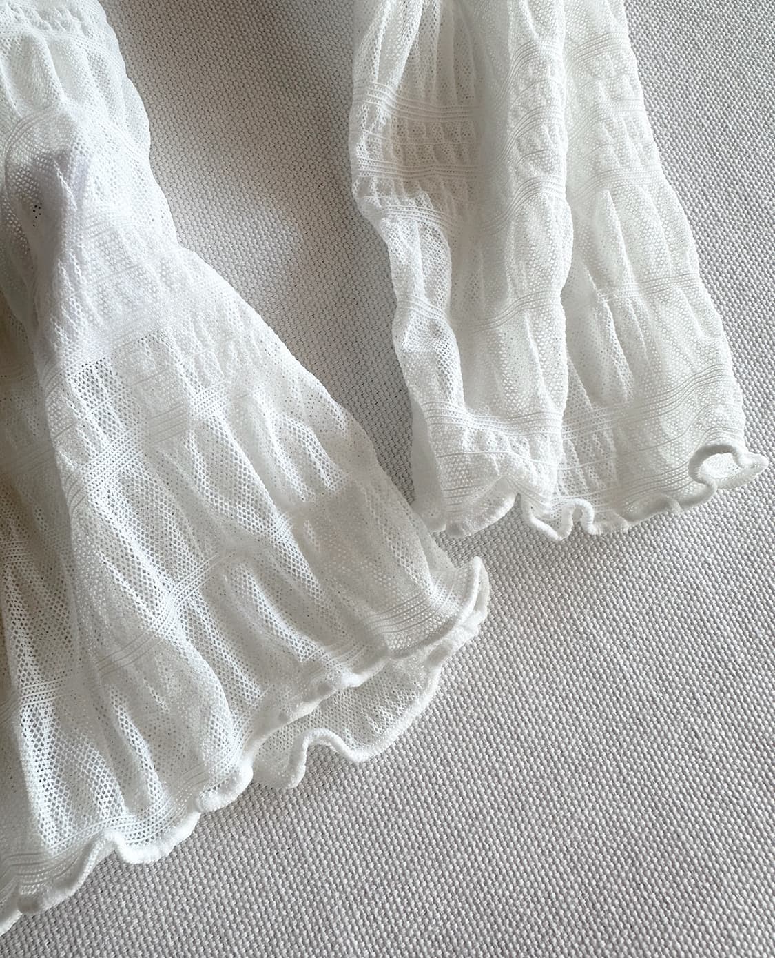 JPV ruffled sheer high-neck 상품이미지4
