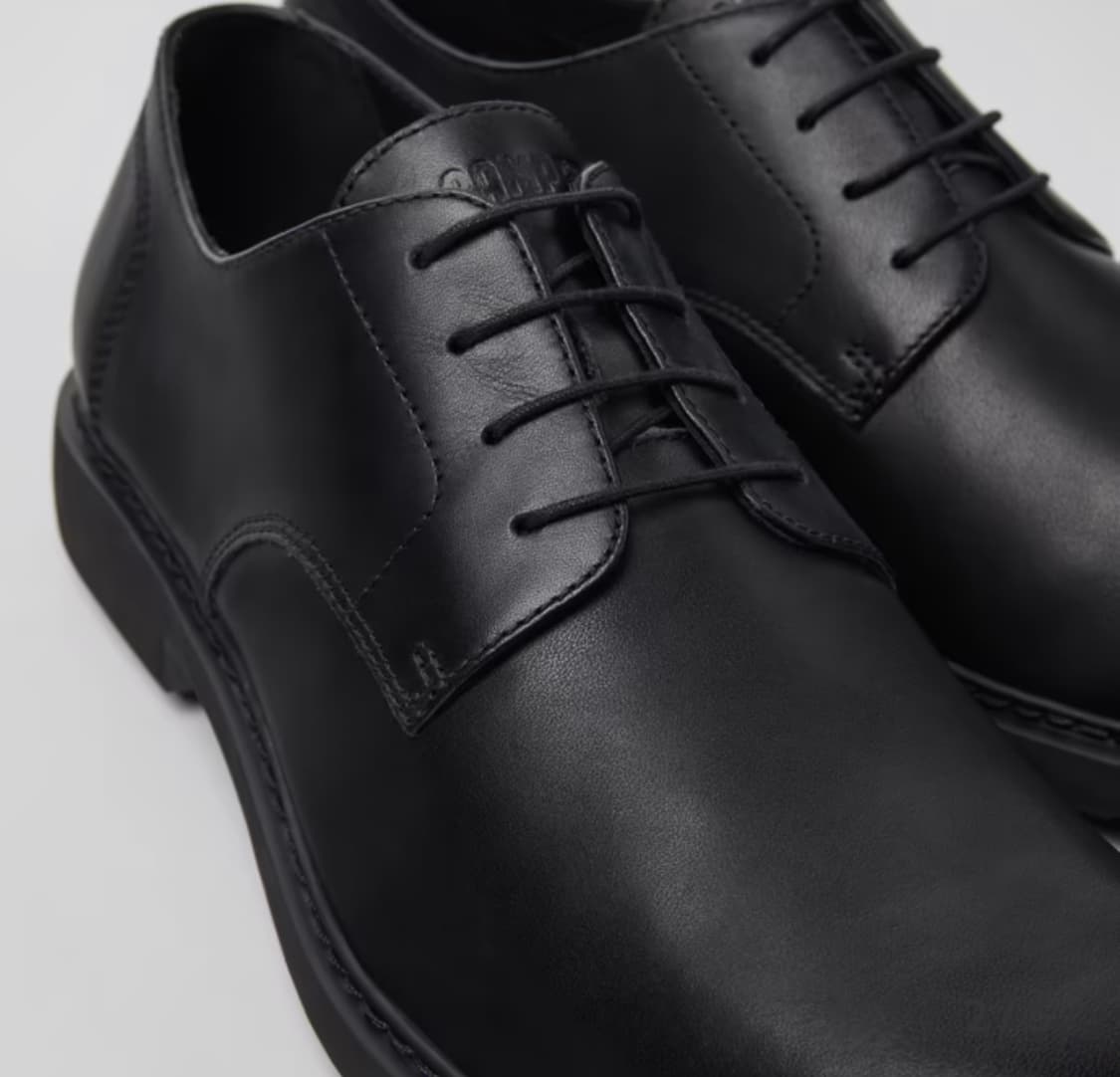 (새상품급) Camper 캠퍼 뉴먼 더비 블랙 41 상품이미지2