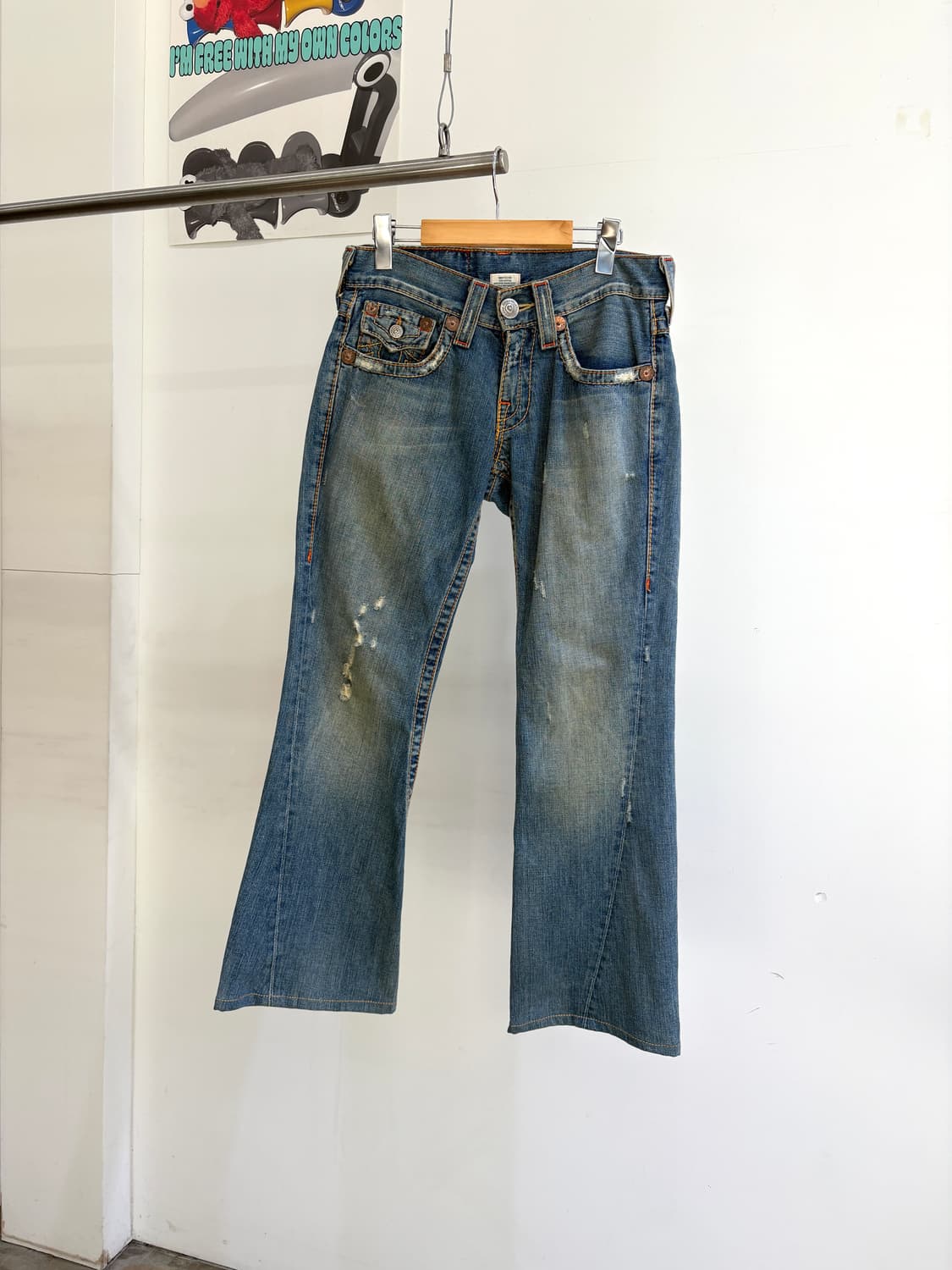 TRUE RELIGION (Made in USA) 부츠컷데님 상품이미지1