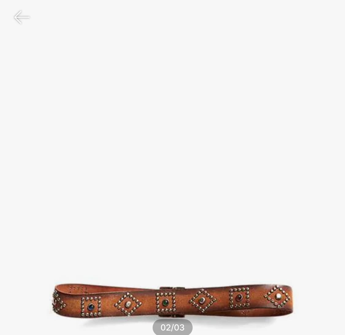 Rrl 러프아웃 벨트 32 상품이미지3