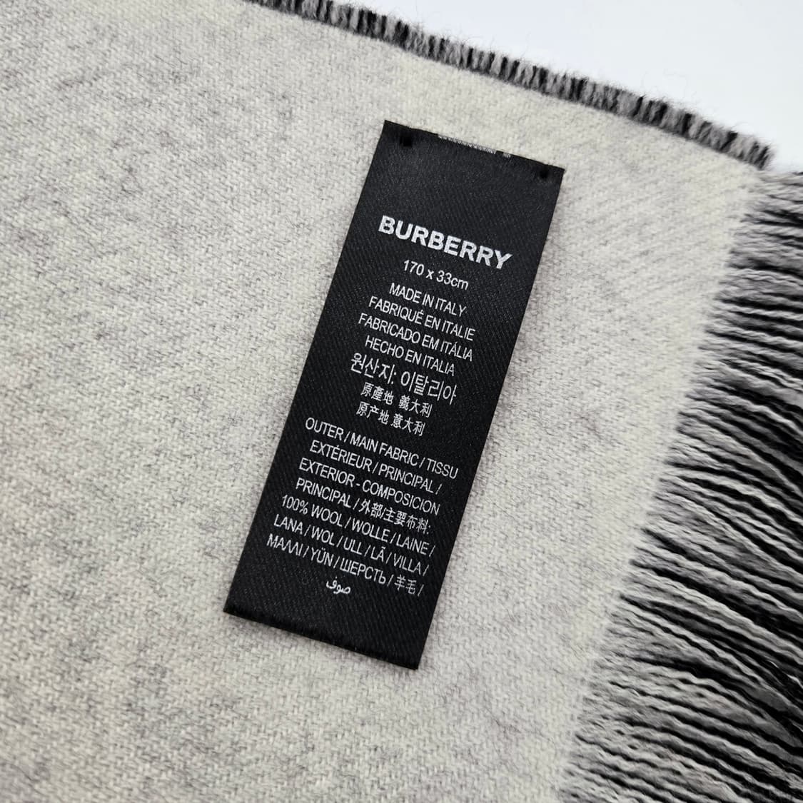 버버리 로고 머플러 목도리 상품이미지4