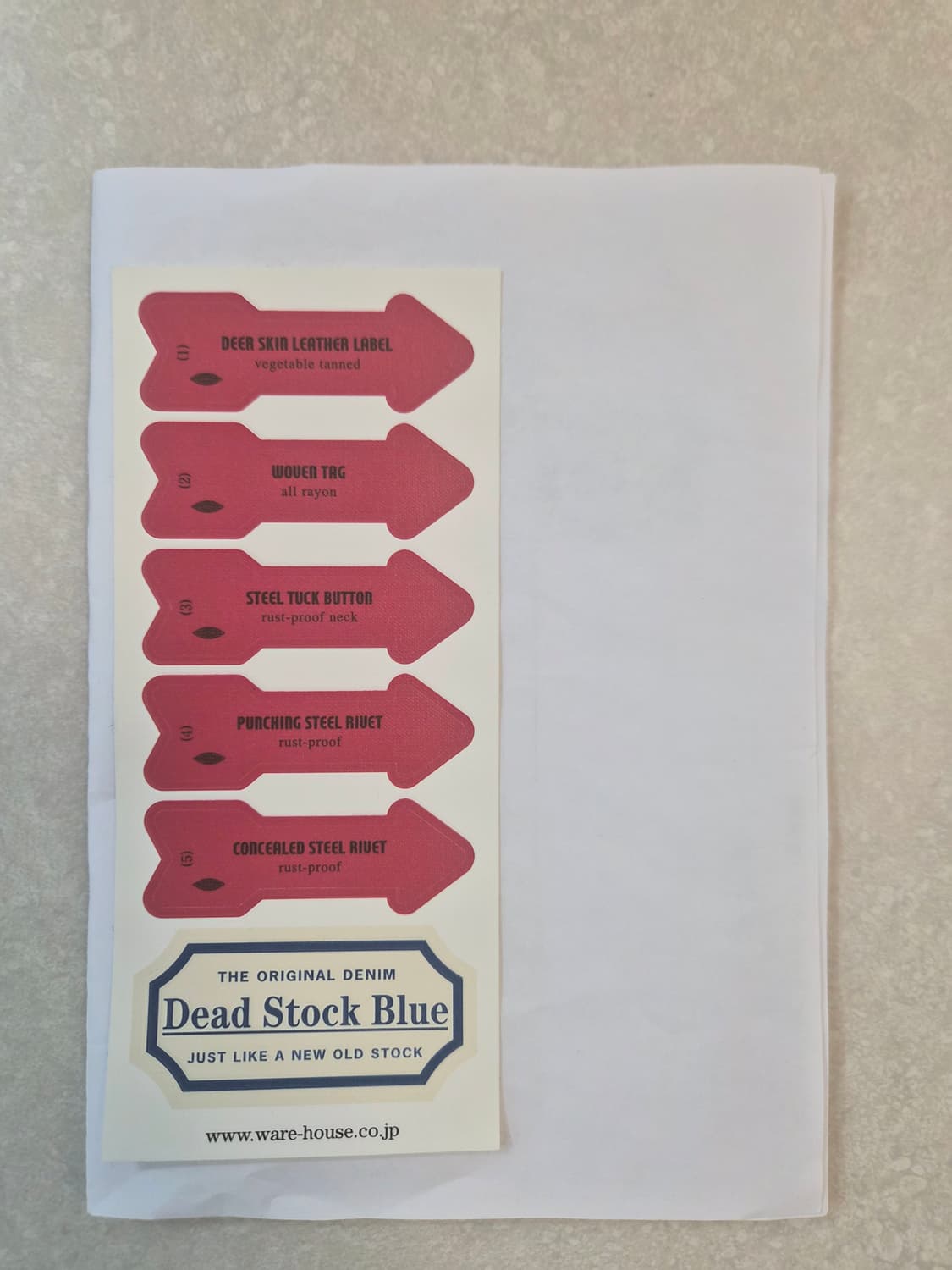 웨어하우스 DSB 1001XX 38사이즈 리지드 상품이미지4