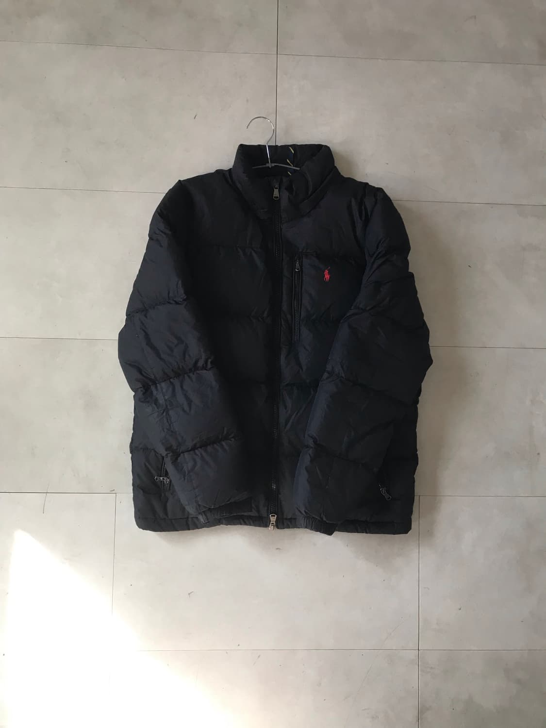 폴로 블랙 패딩 상품이미지6