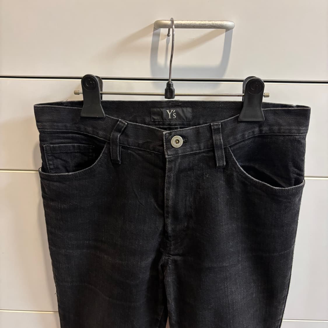 Y's 요지야마모토 블랙 진 상품이미지2