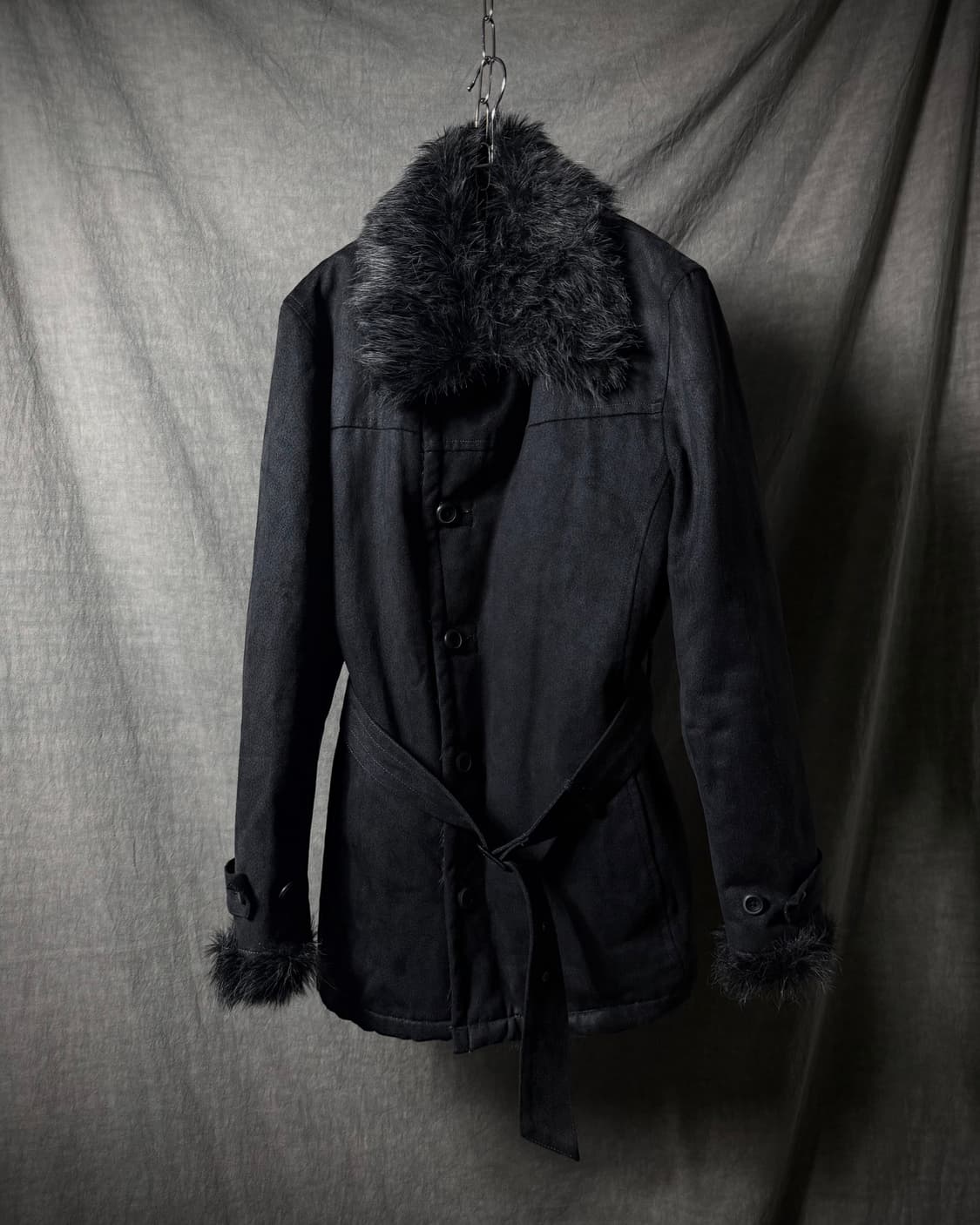 Tornado Mart Fur Belted Coat  상품이미지3