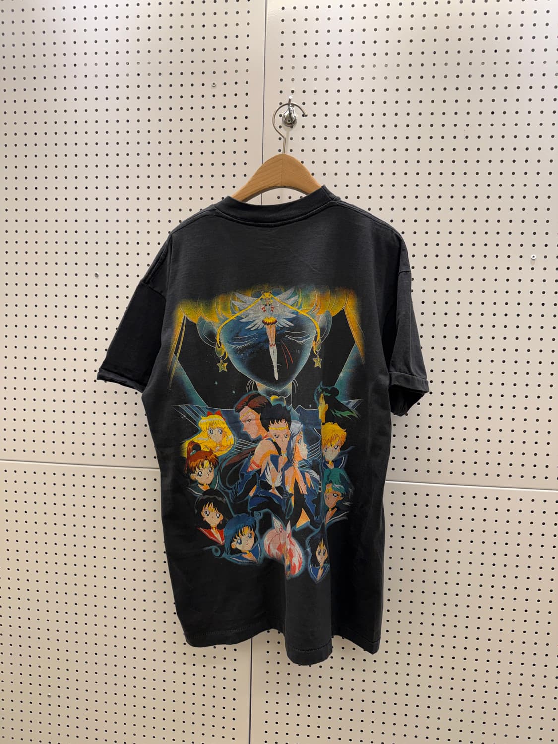 빈티지 달의 요정 세일러문 그래픽 반팔 티셔츠 U1236 상품이미지3