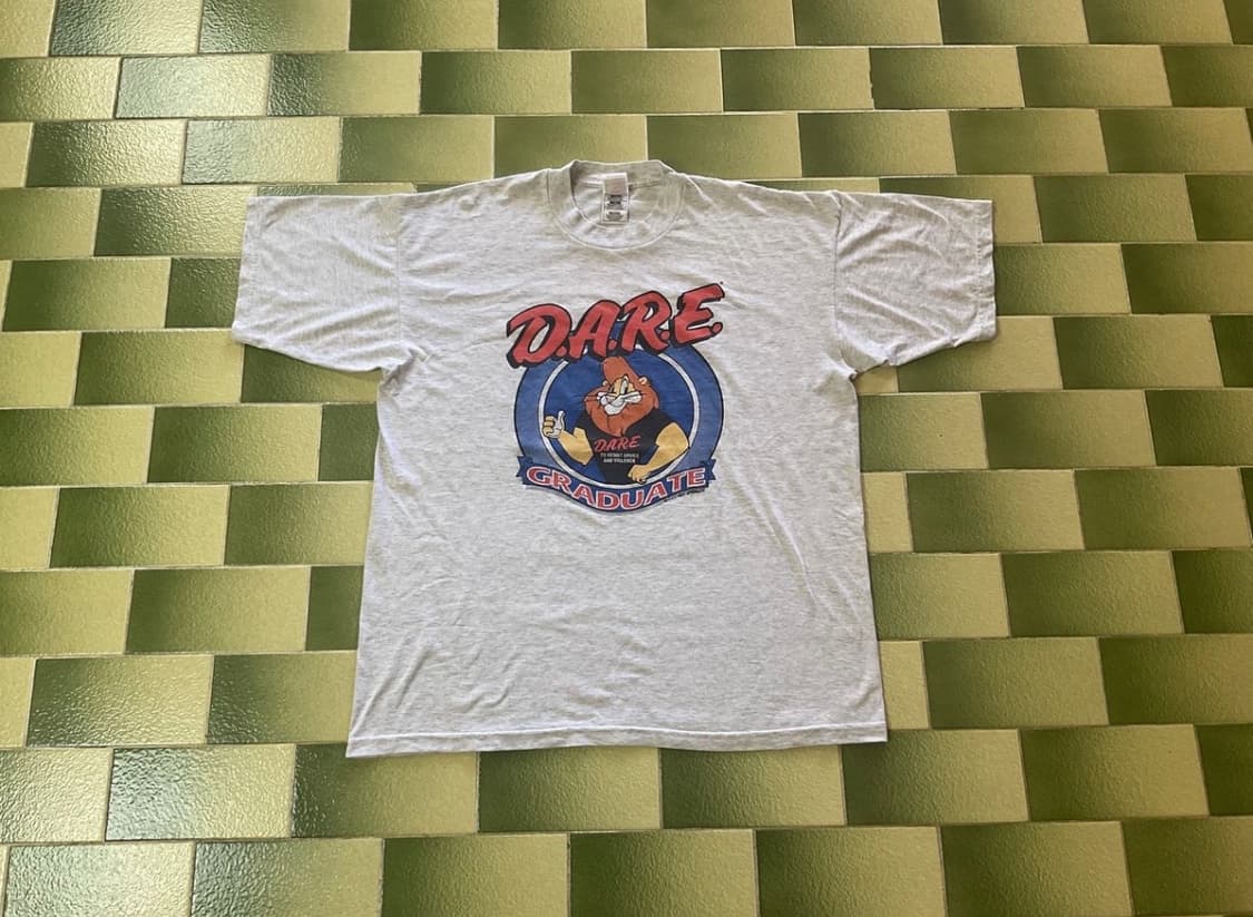 90s 빈티지 dare tee 데어 티셔츠 상품이미지1