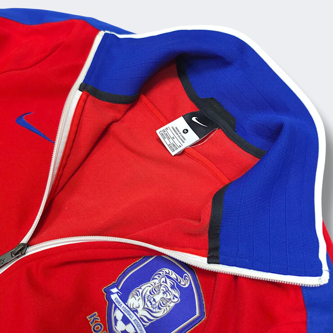 [M] 나이키 레드&블루라인 10-12 대한민국 국대 트랙탑 져지 상품이미지8