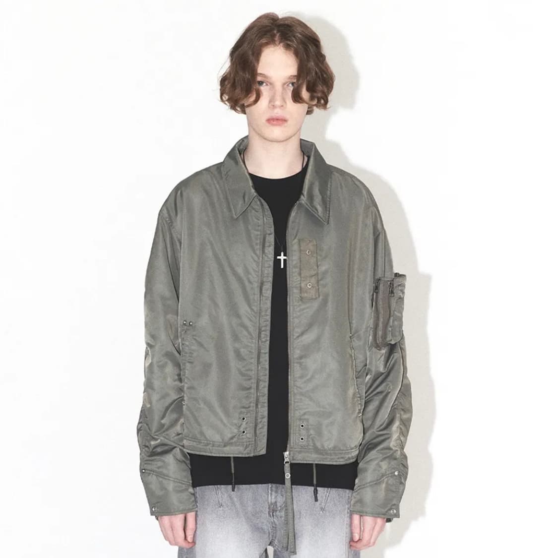 언어펙티드/ 플라이트 자켓 딥베이지/ L 상품이미지6