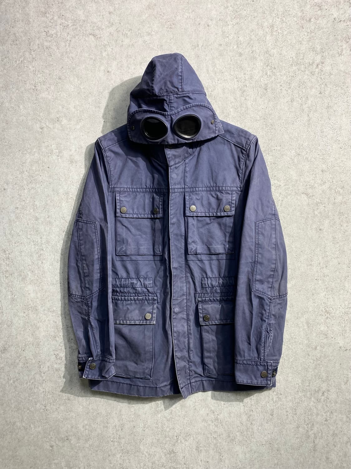 [95] C.P Company 씨피컴퍼니 가먼츠워시드 고글 후드자켓 상품이미지2